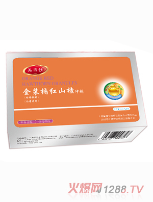 美日佳金裝橘紅山楂沖劑
