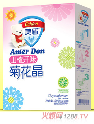 美盾山楂開(kāi)胃菊花晶