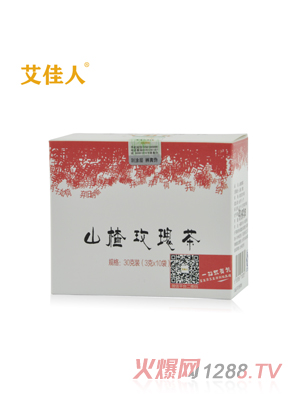 艾佳人山楂玫瑰茶