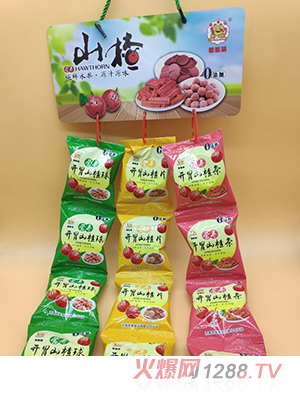 糖糖貓五連包山楂球山楂片山楂條