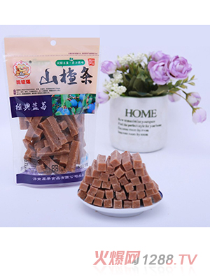 糖糖貓藍莓山楂條260g袋裝