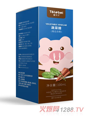 童樂(lè)貝蔬菜水果純天然釀造食醋正宗土缸釀造食用醋